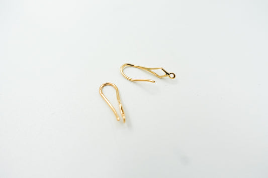 Aretes de Chapa de oro