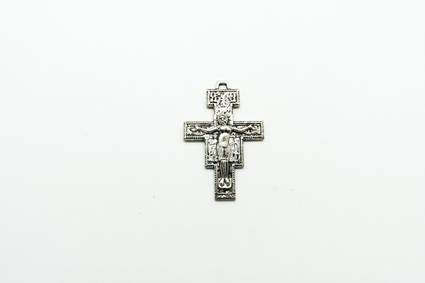 Dije Pewter Cruz de San Damián