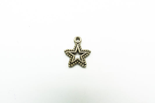 Dije Pewter Silueta de Estrella de Mar