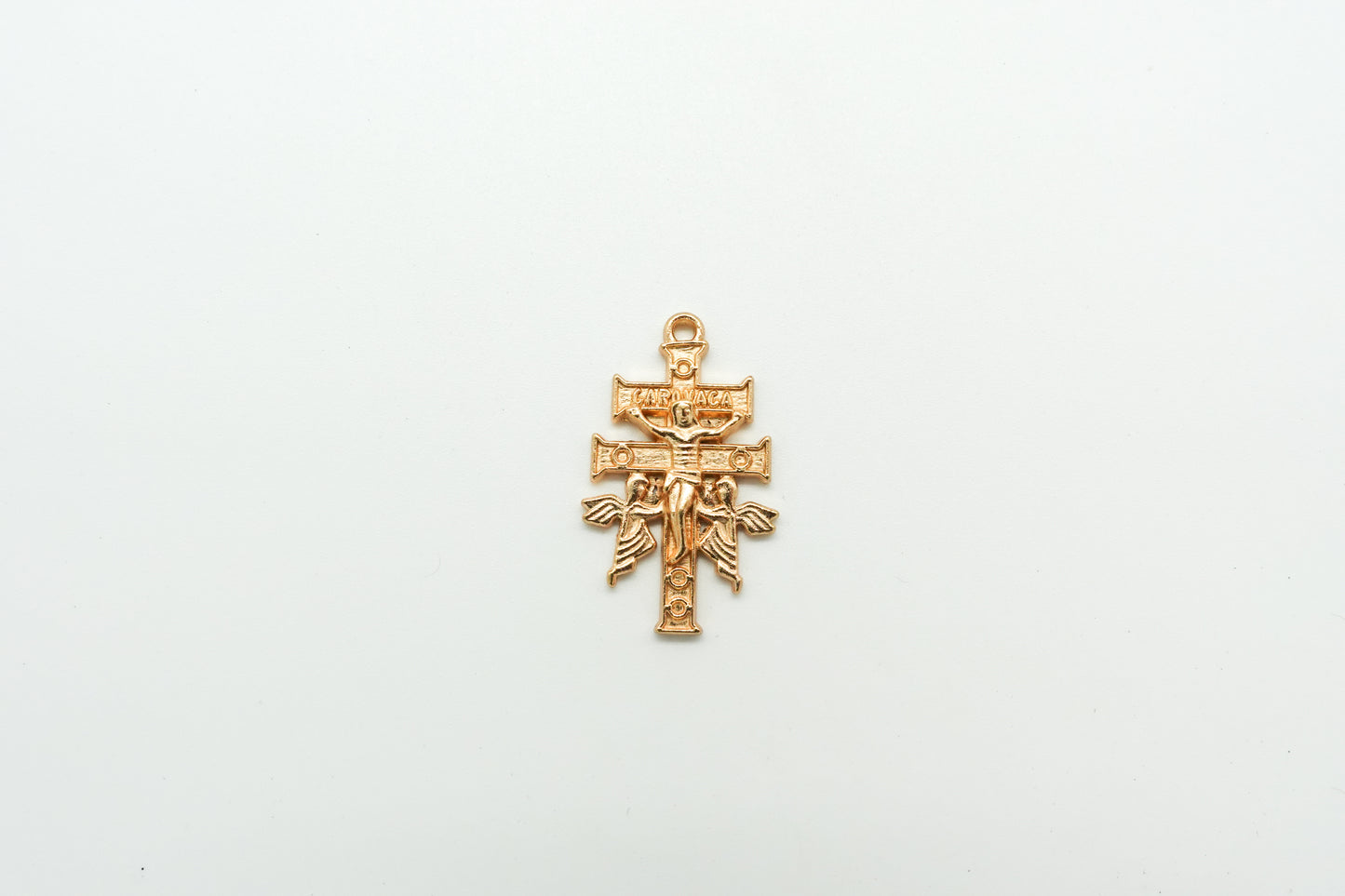 Dije Dorado Cruz de Caravaca