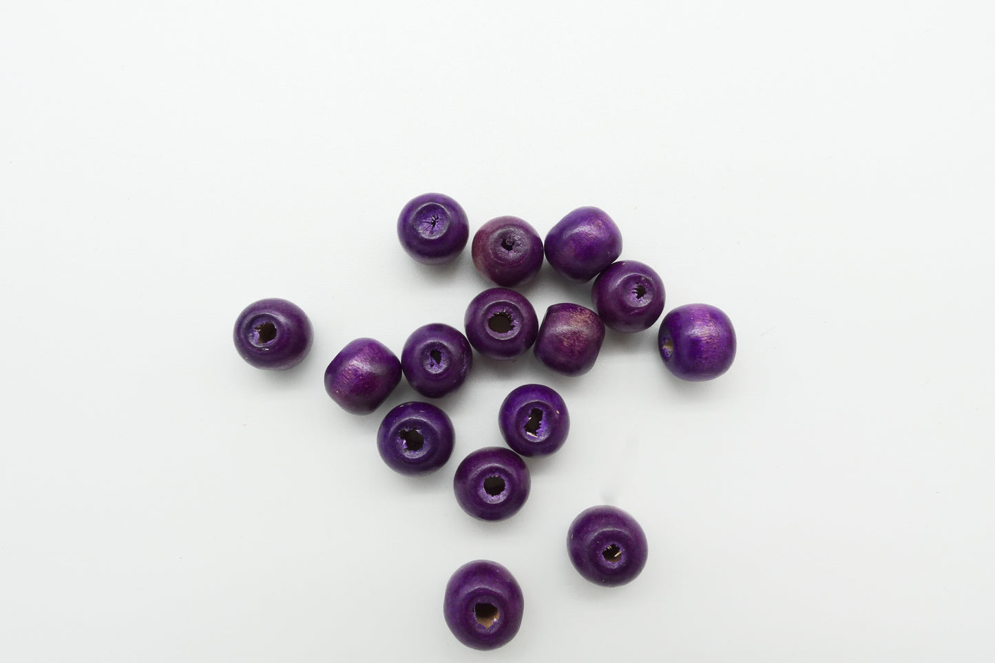 Madera Bola color  Morado 4mm