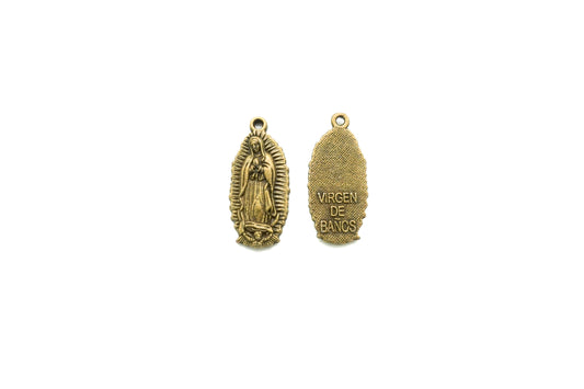 Dije Oro Viejo Virgen de Guadalupe