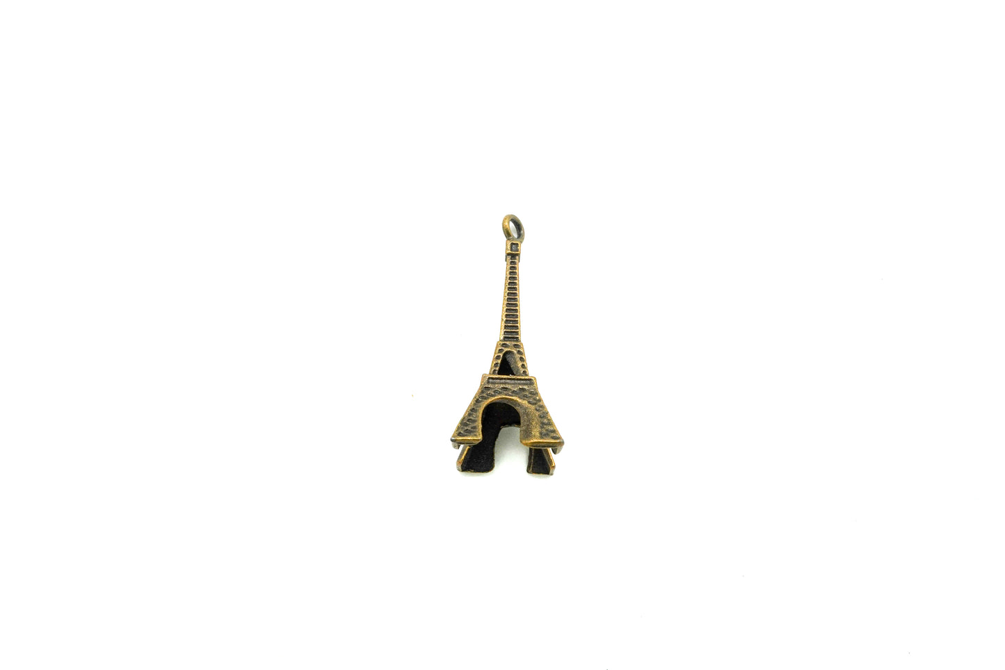 Dije Oro Viejo Torre Eiffel 3D