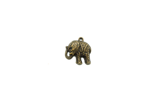 Dije Oro Viejo Elefante de circo