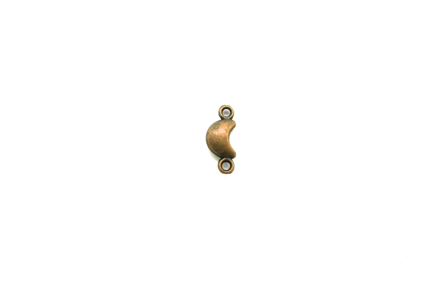 Dije Oro Viejo Luna 3D conector