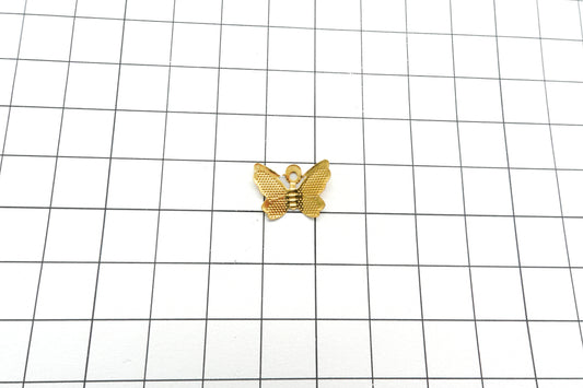 Dije Chapa Mariposa 3D delgada