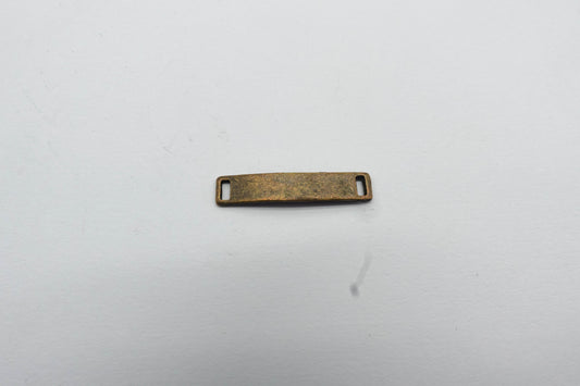 Placa conector oro viejo